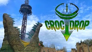 Croc Drop  Chessington World Of Adventures [upl. by Hillegass591]