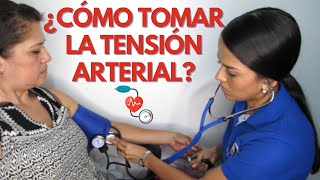 ¿Cómo tomar la presión arterial [upl. by Miguel]