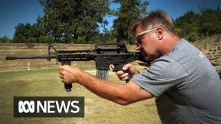 How does a bump stock work  ABC News [upl. by Hsirap876]