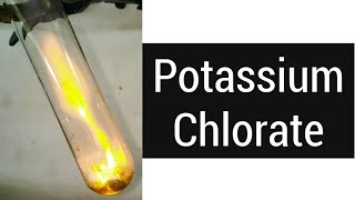 Make Potassium Chlorate from house hold chemicals [upl. by Aleta]