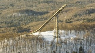 24Story Backwards Ski Jump and Gnarly Crash  Outside Watch [upl. by Htiduy]