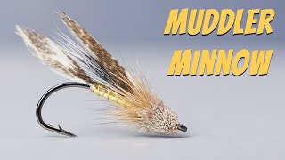 Muddler Minnow Fly Tying Tutorial [upl. by Nitnilc]