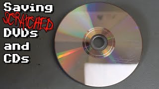 Resurrecting Scratched CDs amp DVDs [upl. by Nylirad]