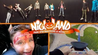 VLOG  SENSATIONS FORTES pour HALLOWEEN à NIGLOLAND  Manèges amp Attractions [upl. by Nnairahs702]