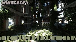 Minecraft Apocalypse Map  The Overgrown City  V20 [upl. by Maurili744]