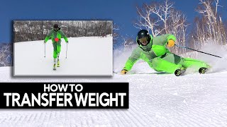 CARVING  how to transfer weight [upl. by Oletta]