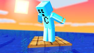 Minecraft but its Only One Raft [upl. by Cela]