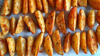 Baked Potato Wedges Recipe [upl. by Aluor]