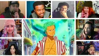 Zoro Vs Celestial Dragon Reaction Mashup [upl. by Perrine574]