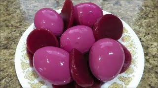 pickled eggs with beets recipe [upl. by Crain]