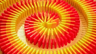 10 Minutes of DOMINOES FALLING Oddly Satisfying ASMR Compilation [upl. by Adlen235]