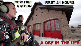 First 24 Hours in a New Fire Station  A Day in the Life [upl. by Sommer]