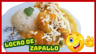 Como hacer LOCRO DE ZAPALLO Una comida DELICIOSA 😋 [upl. by Lorak]