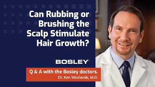 Can Rubbing or Brushing the Scalp Stimulate Hair Growth [upl. by Kelsy483]