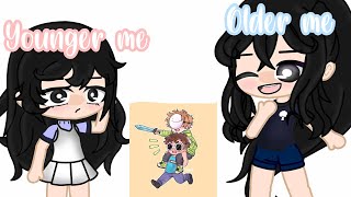 Younger me VS Older me Gacha ClubItz Keomi [upl. by Enier]