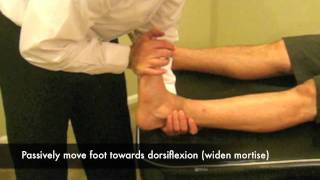 Dorsiflexion Maneuver Test CR [upl. by Zizaludba]