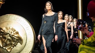 Versace Womens FallWinter 2019  Fashion Show [upl. by Skerl]