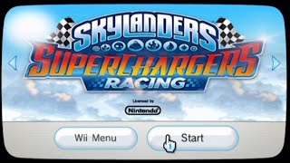 Skylanders SuperChargers Racing Wii First Look [upl. by Sitoiganap904]