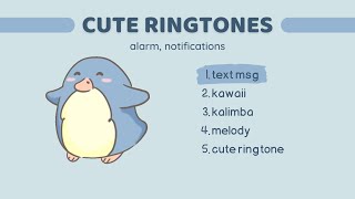 CUTE RINGTONES amp NOTIFICATION SOUNDS FREE  Zedge [upl. by Ennaerb501]