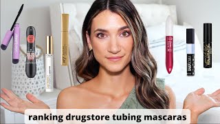 The Best and Worst Drugstore Tubing MascarasWear tests and high end comparison [upl. by Malvia]