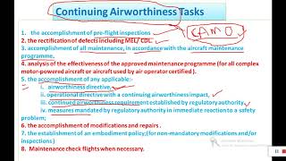 aircraft continuing airworthiness [upl. by Boeschen]