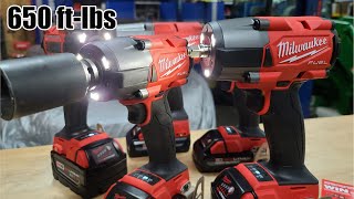 Milwaukee M18 FUEL 12quot amp 38quot MidTorque Impact Wrench Review  Beast Mode 296220 296020 [upl. by Nauqe]