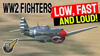 Classic WW2 Fighters  Low Loud amp Fast [upl. by Lali]