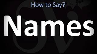 How to Pronounce Names CORRECTLY [upl. by Colbye141]