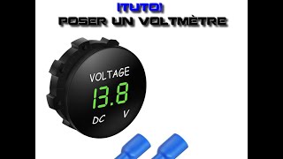 TUTO Voltmètre motoauto [upl. by Shirberg]