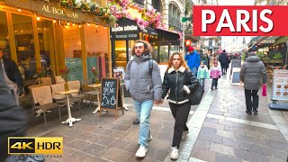 Paris France 🇫🇷 Rue Montorgueil Walking Tour 4K HDR [upl. by Lenny]