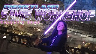 Building A Custom Lightsaber At Disneyland was Awesome Savis Workshop [upl. by Gal]