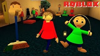 PLAY AS THE SWAPPED CHARACTERS IN BALDIS BASICS  The Weird Side of Roblox Baldis Basics RP [upl. by Dillon]