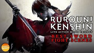 RUROUNI KENSHIN Live Action Movie Trilogy  BEST SWORD FIGHT SCENES [upl. by Petrina]