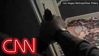 Video shows police enter Vegas killer’s room [upl. by Leonelle]