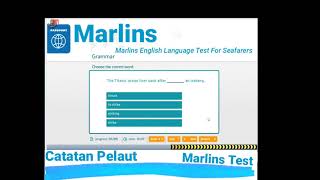 Marlins Test  Marlins English Language Test For Seafarers [upl. by Schnell]