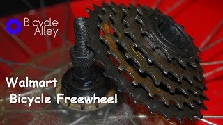 How To Remove And Install A Freewheel Cassette Sprocket On A Bicycle [upl. by Lenni331]