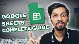 How to use Google Sheets  Beginners Guide in UrduHindi [upl. by Alicsirp]