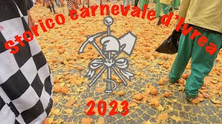 Carnevale dIvrea 2023 4K [upl. by Paluas931]