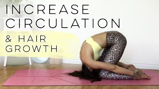 Yoga For Hair Growth And Circulation [upl. by Enileuqaj209]