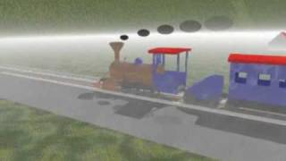 3D train animation  full [upl. by Erde541]