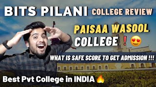 Bits Pilani ❤️ Best Private college   Campus tour 😍 College Review  Hostel amp Mess  Cutoff [upl. by Stan]