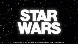 STAR WARS Original Trailer Restored  1976 [upl. by Mendelsohn]