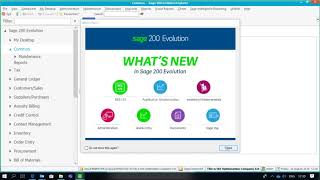 Sage 200 Financial Period Changes [upl. by Modnar]