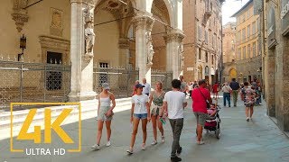 Virtual Walking Tour in 4K 60fps  Cities of Tuscany  Trip to Italy  Top Italian Destinations [upl. by Ecnerual]