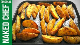 Crispy POTATO WEDGES  How to Easy snack recipe  Chips [upl. by Nylcaj]