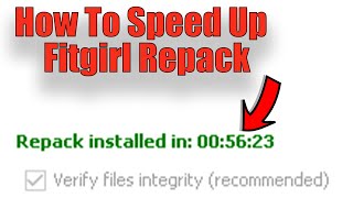 How To Speed Up Fitgirl Repack  Passionate Gaming [upl. by Atok]