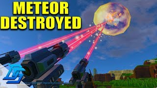 DESTROYING THE METEOR THEN METEOR IMPACTS PLANET DIES  ECO  Global Survival [upl. by Lahsiv]