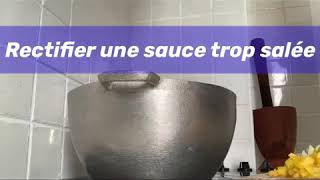 Rectifier une sauce salée [upl. by Goldin]