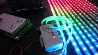 How to Build an LED Display 1 Basic Wiring and Setup WS2801 LEDs [upl. by Gabbie]