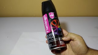 Flamingo Rubber Spray Paint Review and Result [upl. by Amaryllis]